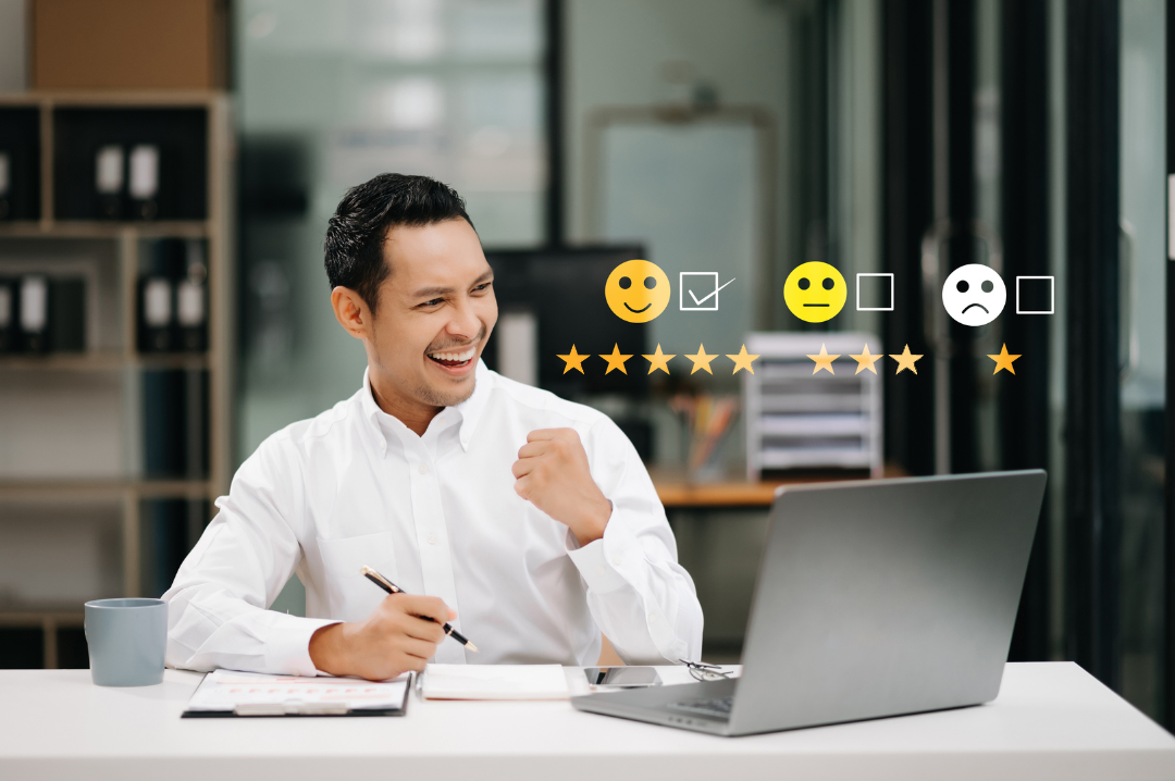 Happy business getting positive reviews